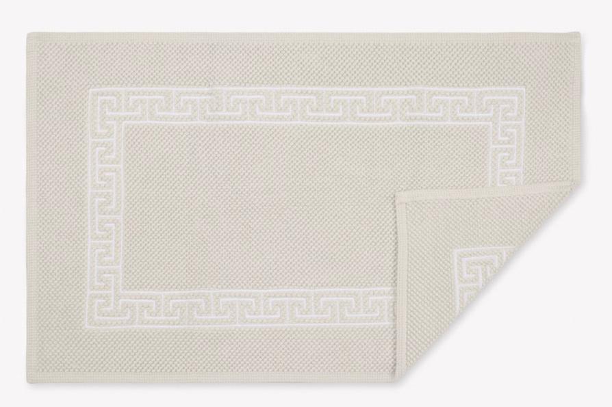 Image of Matouk Adelphi tub mat in color Ivory