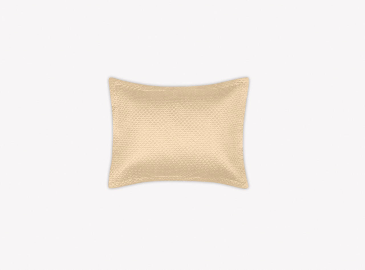 Image of Matouk Alba Boudoir Sham in color honey