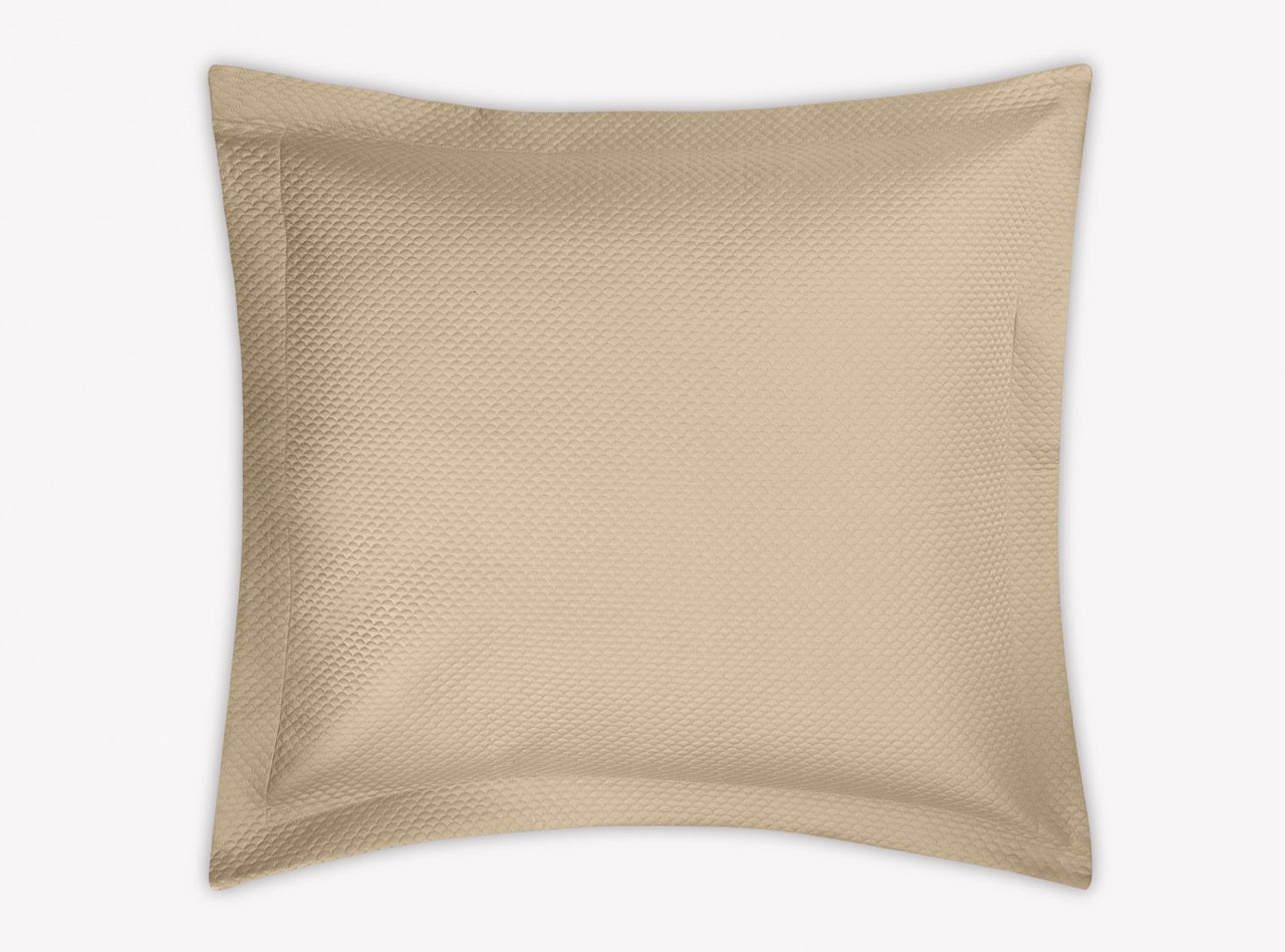 Image of Matouk Alba Euro Sham in color Champagne