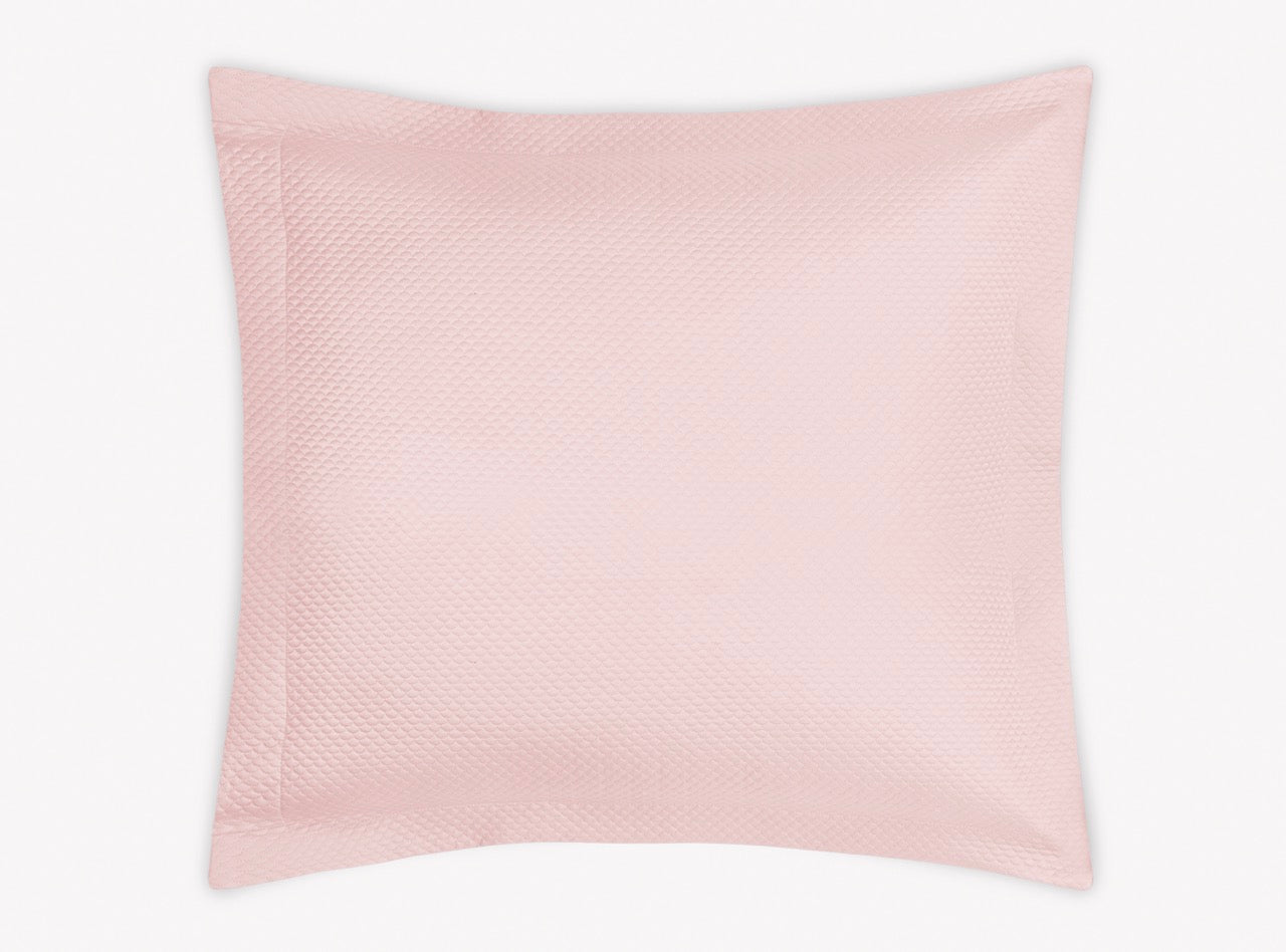 Image of Matouk Alba Euro Sham in color Pink