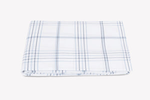 Photo of the August Plaid Schumacher Collection | Fitted Sheet ensemble.