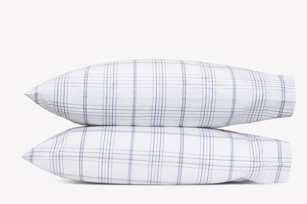 Photo of the August Plaid Schumacher Collection | Pillowcase, Pair ensemble.