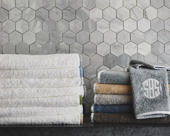 Photo of the Enzo | Bath Sheet ensemble.