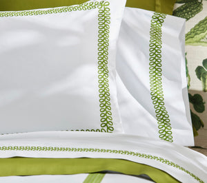 Photo of the Astor Braid | Pillow Sham ensemble.