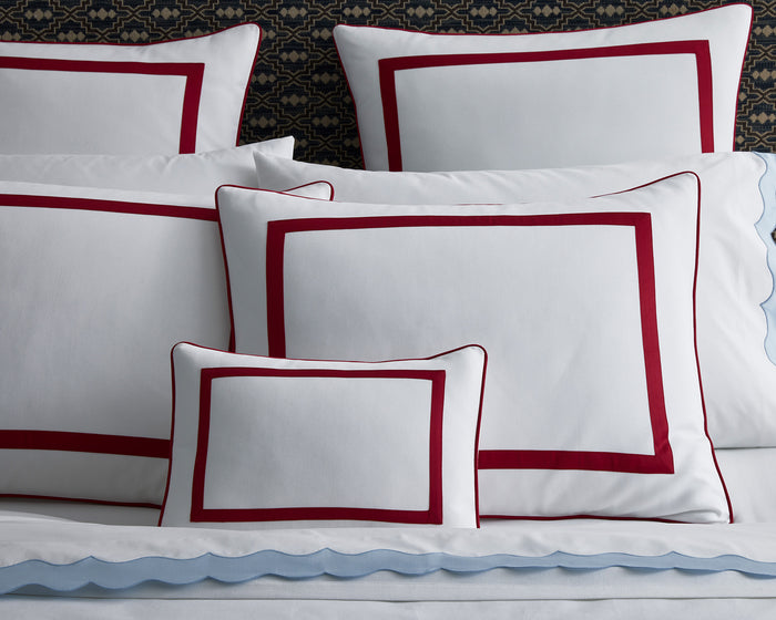 Photo of the Louise Pique | Pillow Sham ensemble.