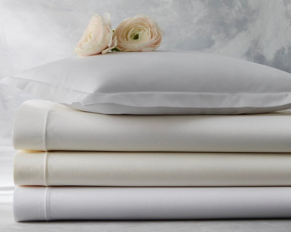 Photo of the Luca Satin Stitch | Flat Sheet ensemble.