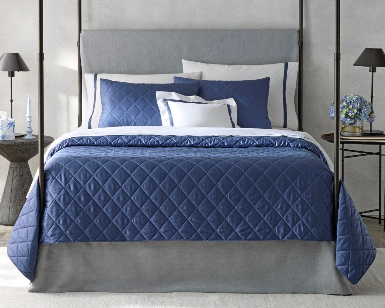 Image of Matouk Bed Nocturne Quilt.