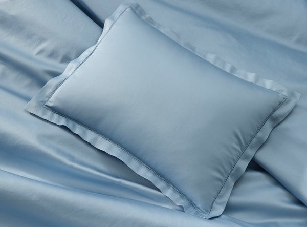 Photo of the Talita Satin Stitch | Pillow Sham ensemble.