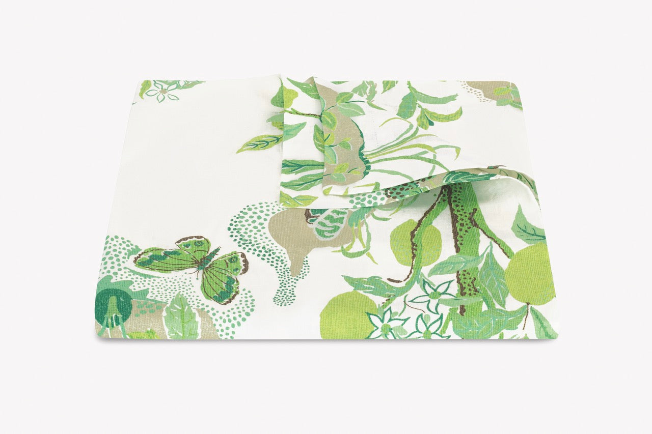 Image of Matouk Citrus Garden tablecloth in color grass.