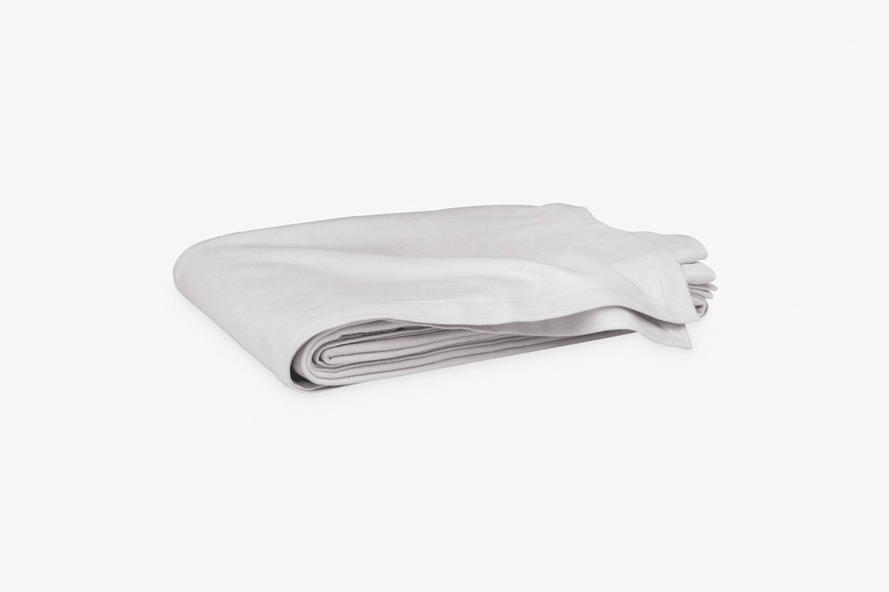 Image of Matouk Dream Modal blanket in color silver.