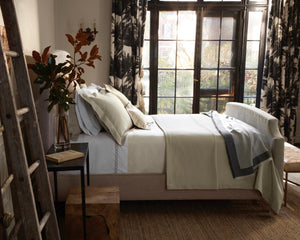 Photo of the Elliot | Coverlet ensemble.