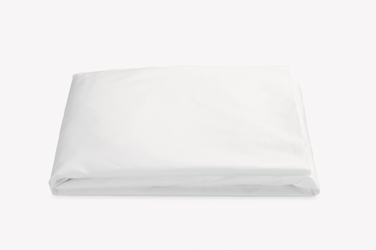 Image of Matouk Gatsby fitted sheet in color bone.