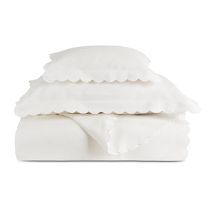 Photo of the Diamond Pique | Duvet Cover ensemble.
