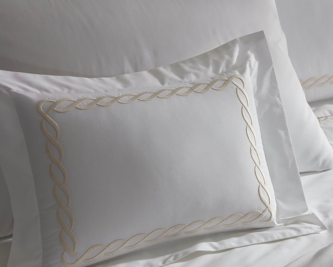 Matouk Classic Chain Scallop Flat Sheet - Thumbnail 5