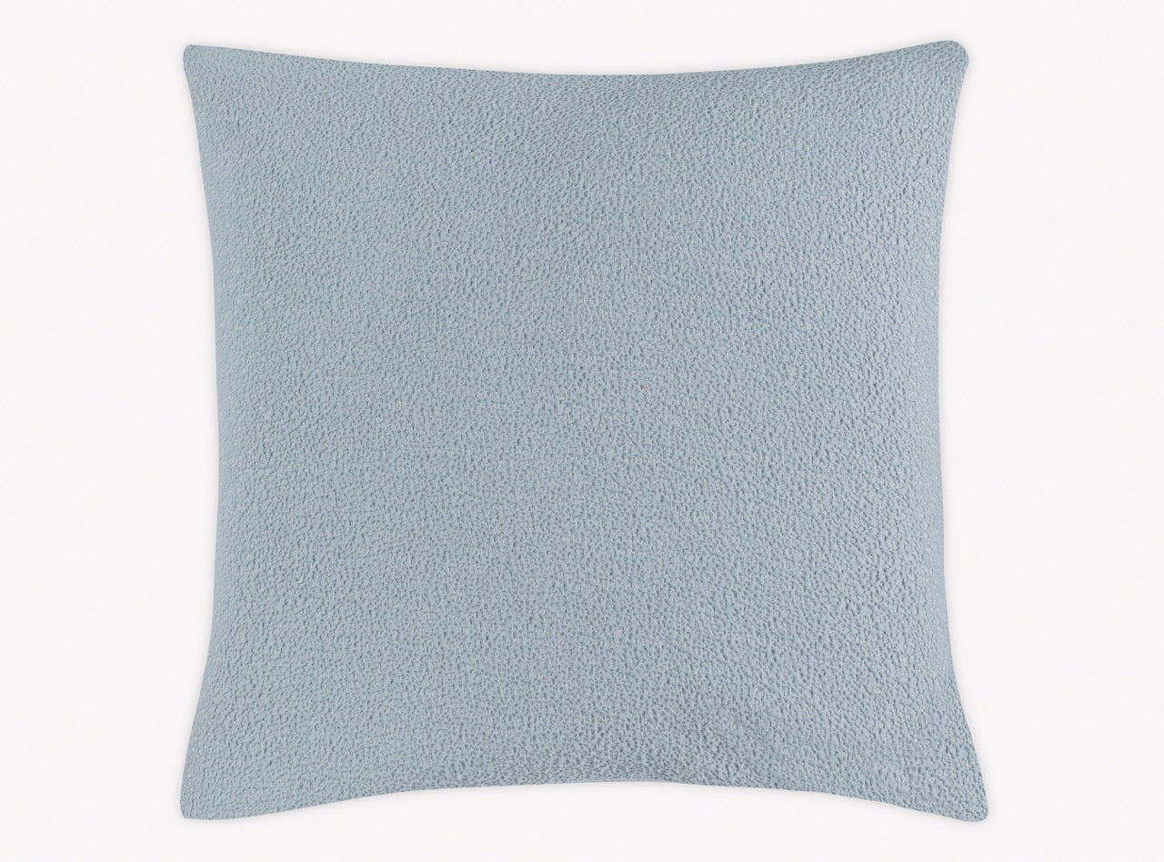 Image of Matouk Malibu euro sham in color hazy blue.