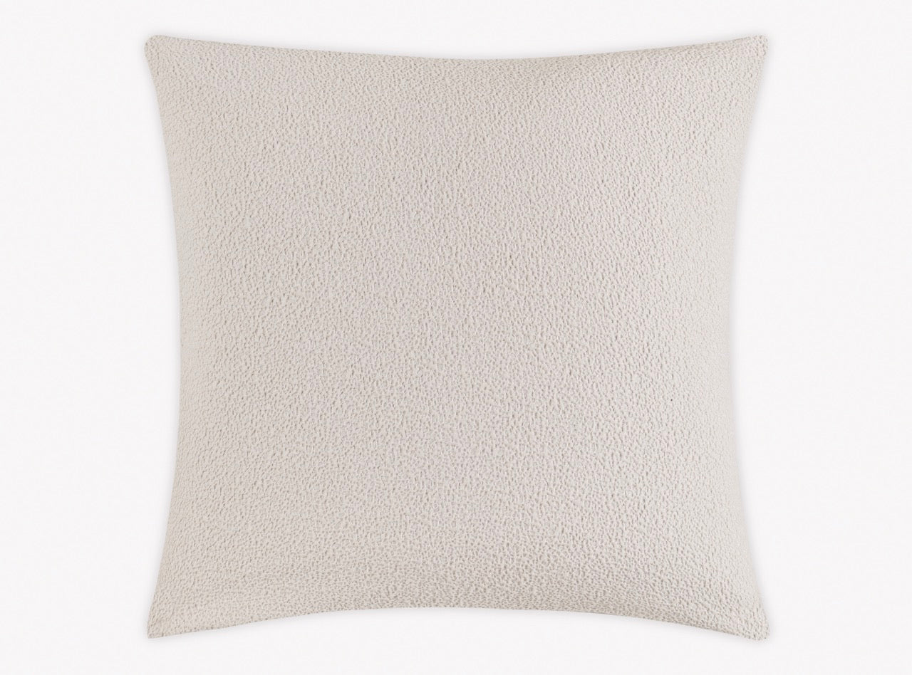 Image of Matouk Malibu euro sham in color pebble.