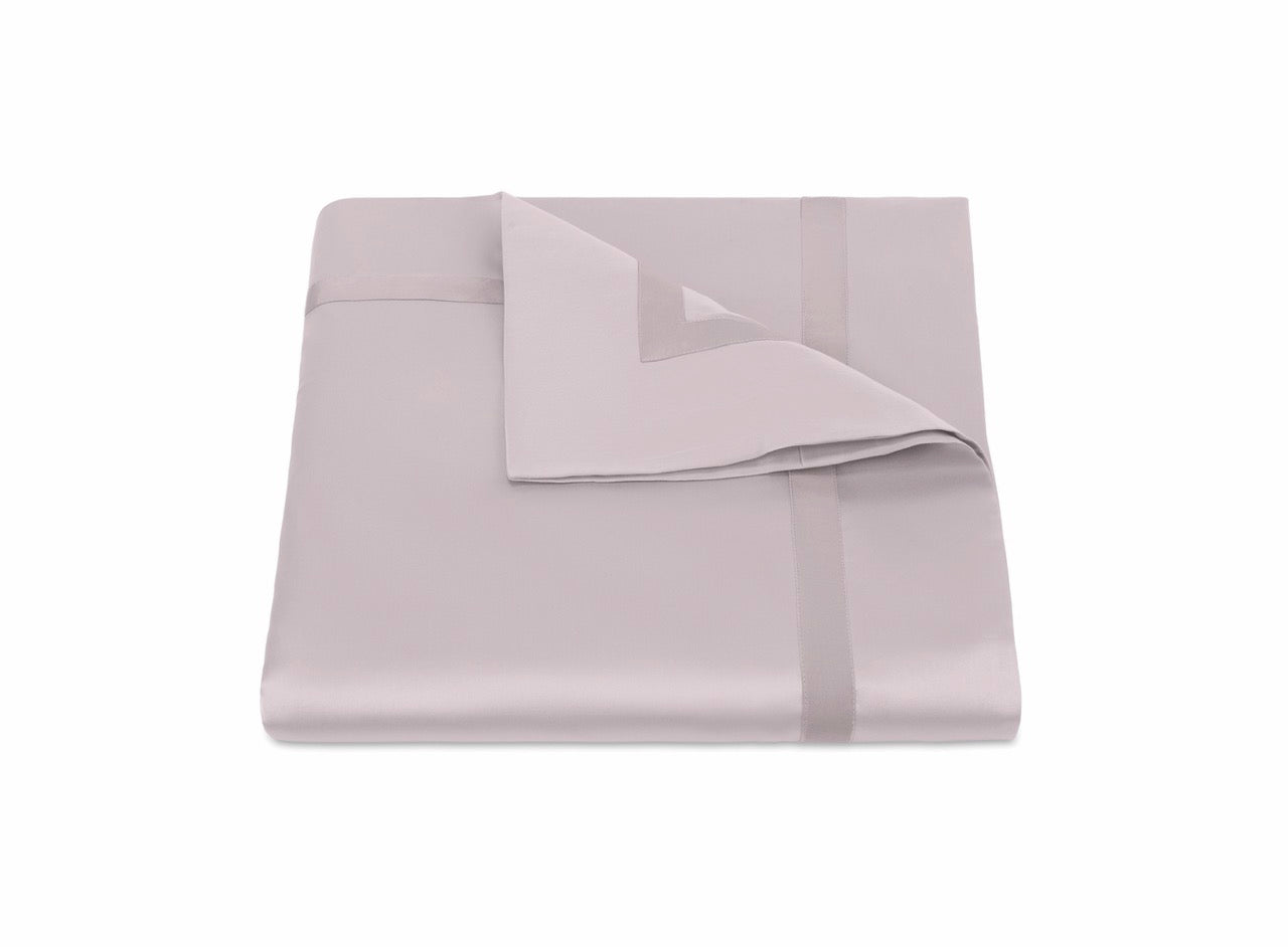 Image of Matouk Nocturne duvet in color deep lilac.