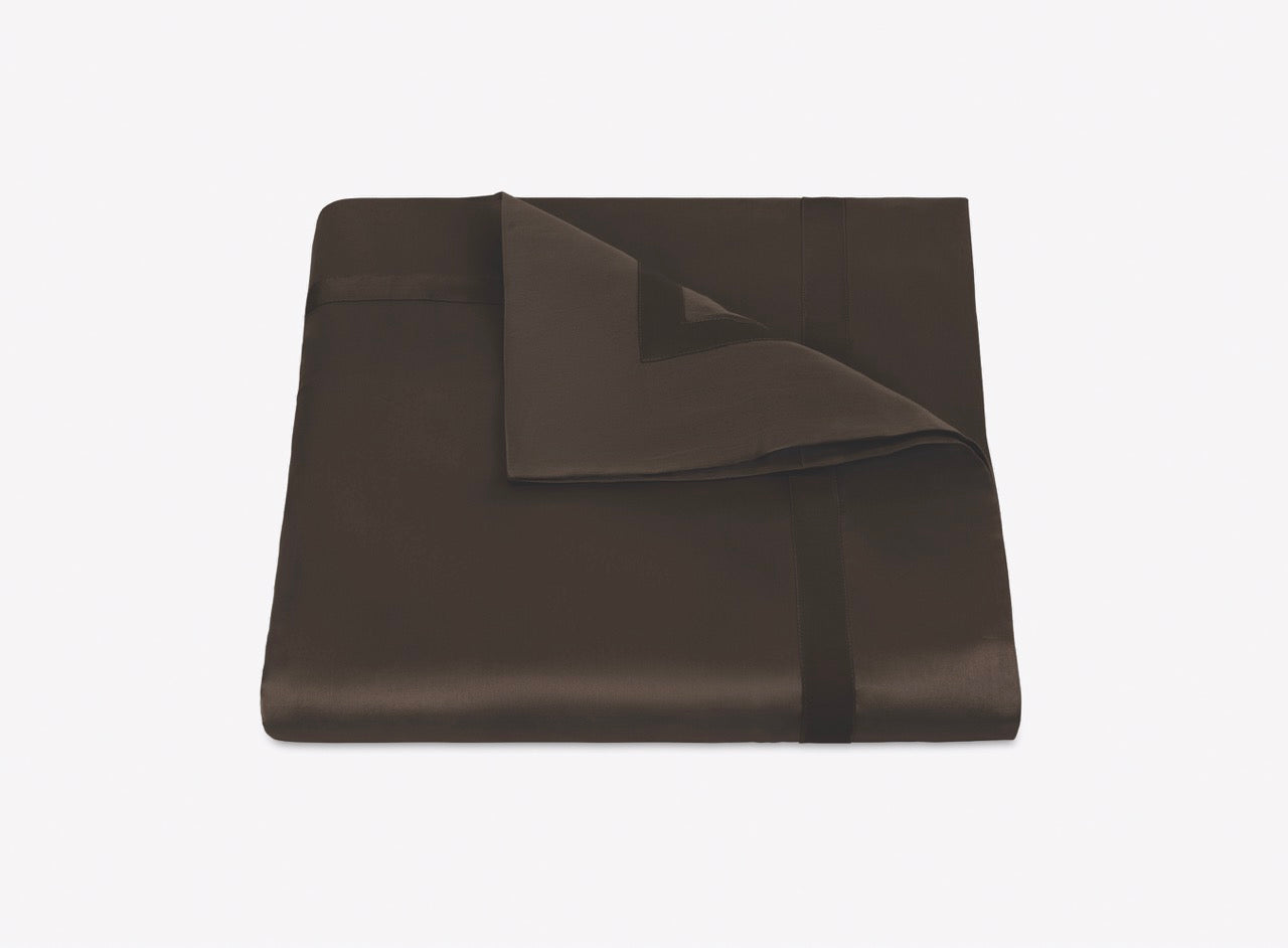 Image of Matouk Nocturne duvet in color sable.