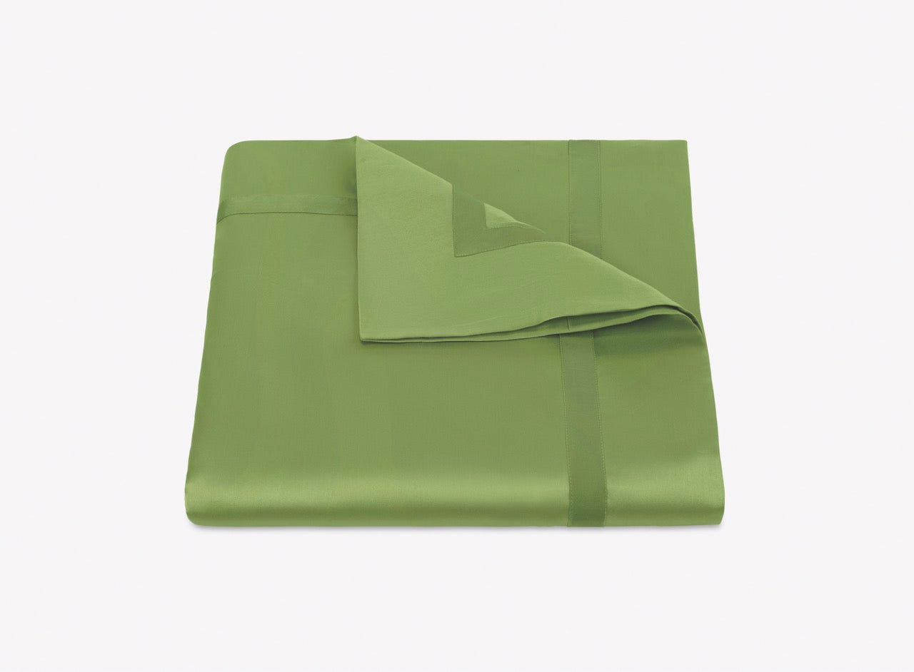 Image of Matouk Nocturne duvet in color grass.