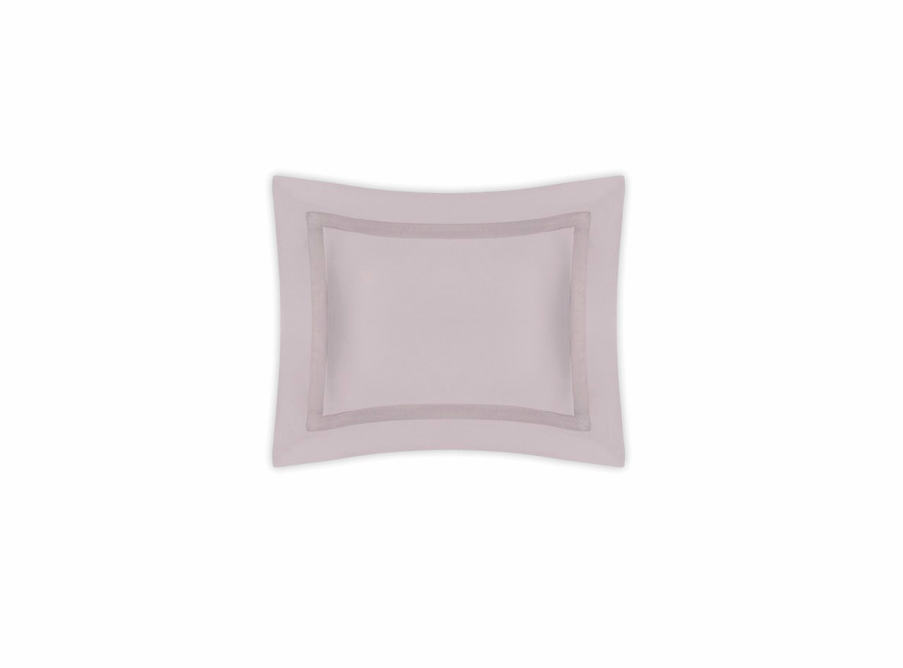 Image of Matouk Nocturne boudoir sham in color deep lilac.