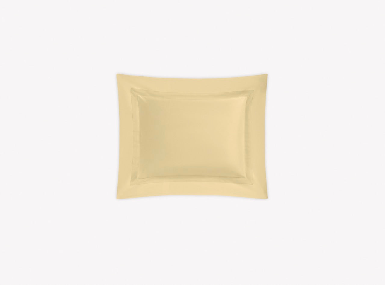 Image of Matouk Nocturne boudoir sham in color honey.