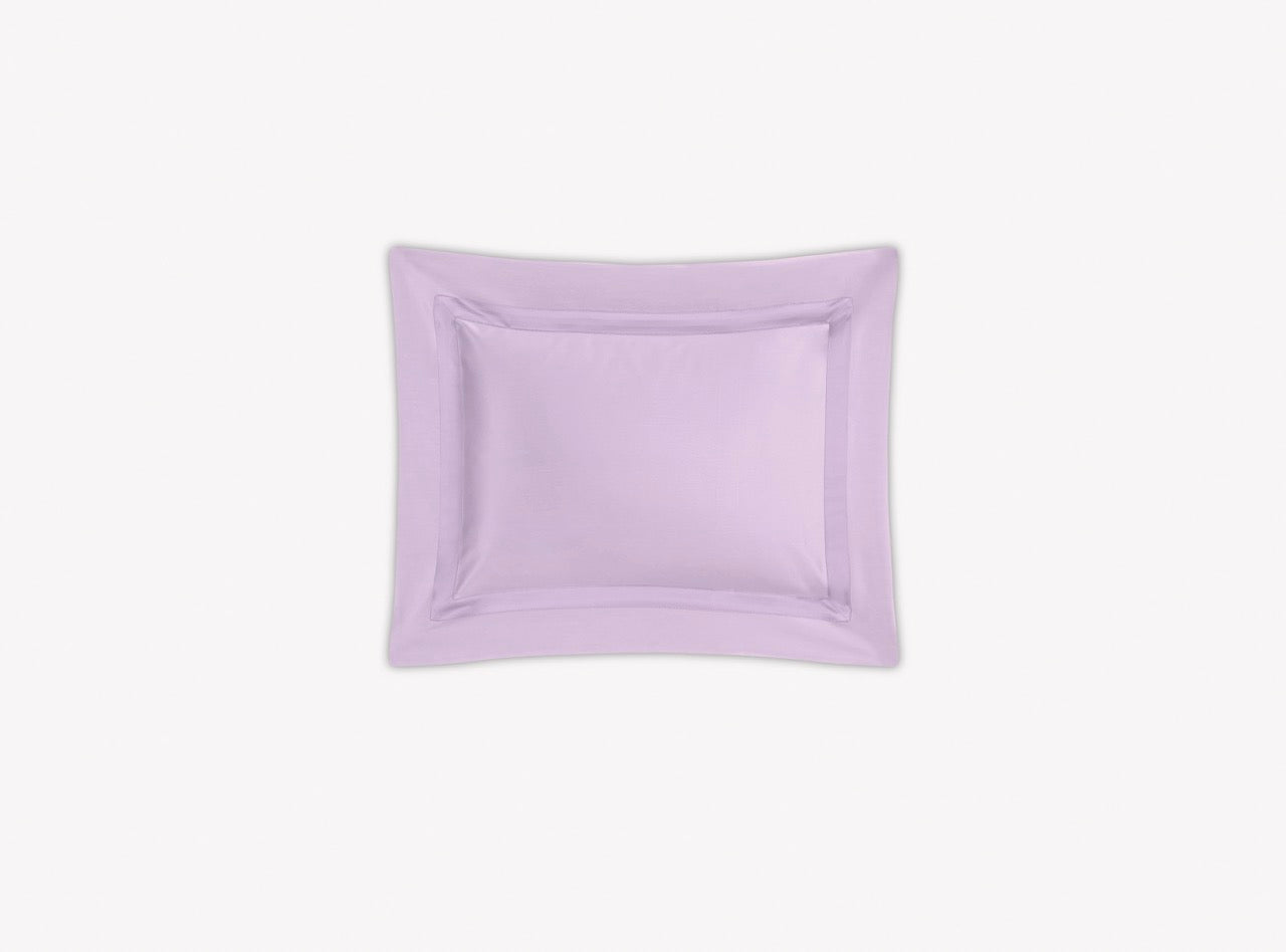 Image of Matouk Nocturne boudoir sham in color violet.