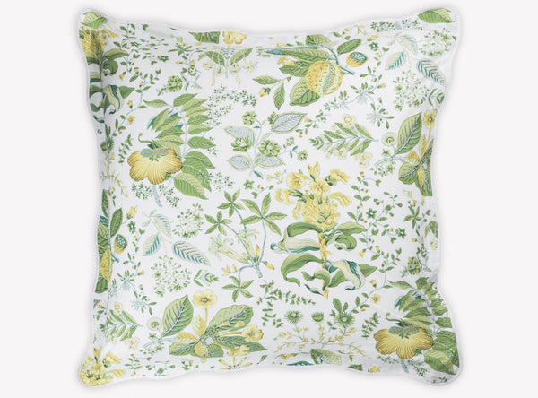 Photo of the Pomegranate Schumacher Collection | Euro Pillow Sham ensemble.