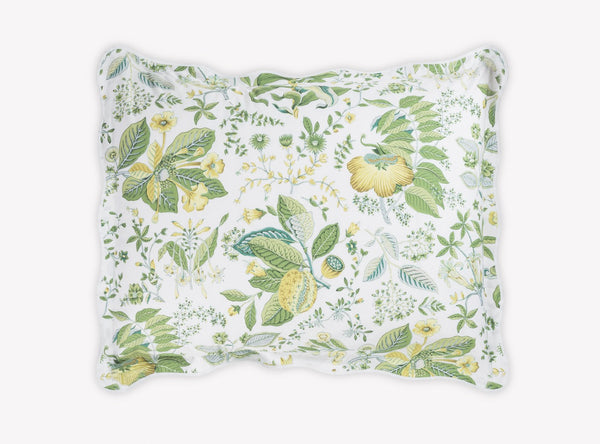 Photo of the Pomegranate Schumacher Collection | Pillow Sham ensemble.