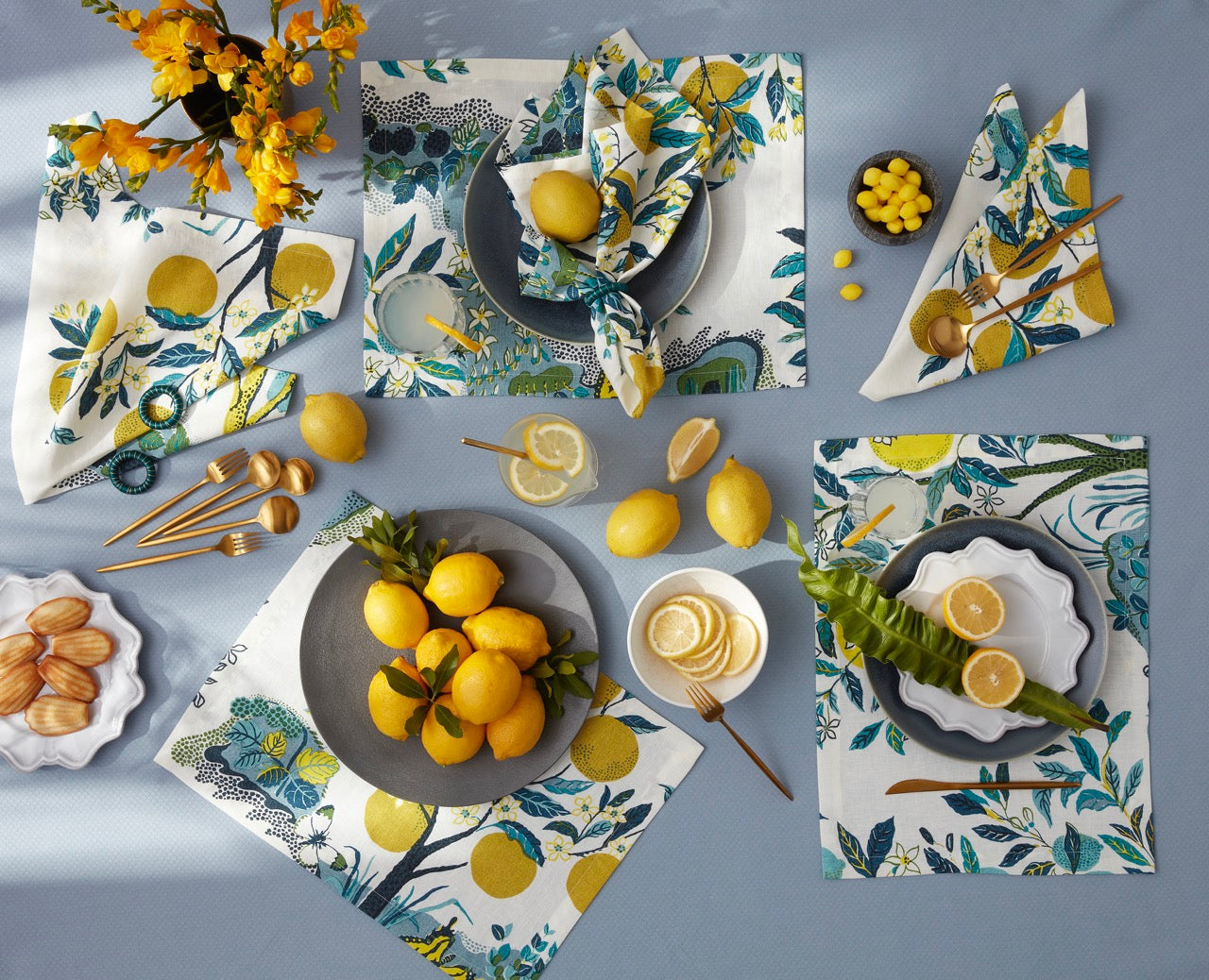 Image of Matouk Table Citrus Garden.