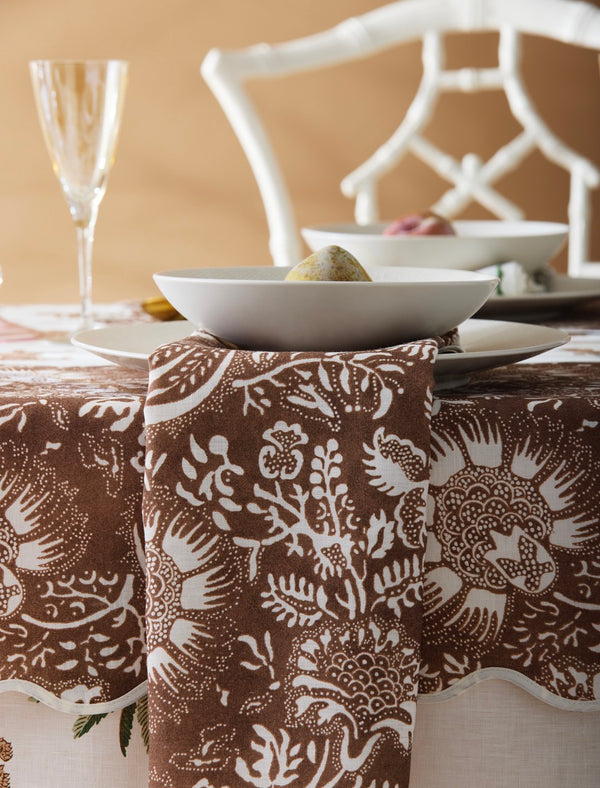 Photo of the Granada Table Linens | Dinner Napkins, Set of 4 ensemble.