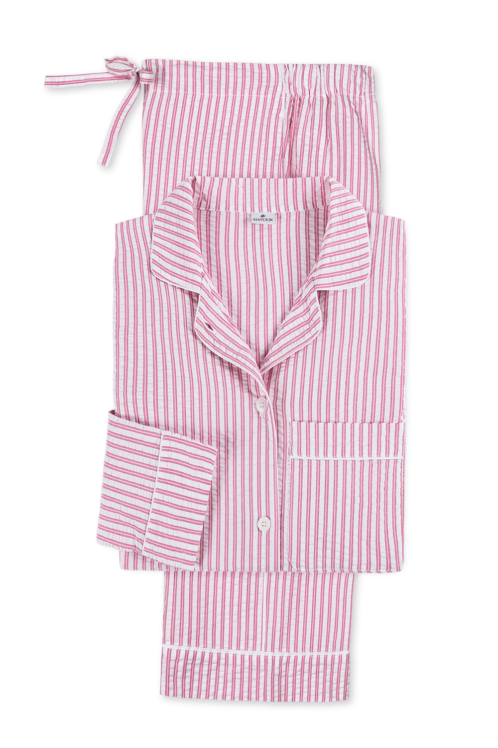 Matteo | Seersucker Pajama Set