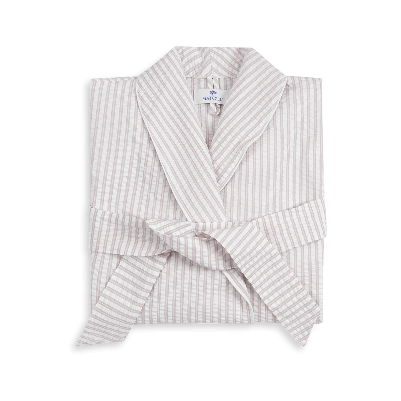 The Matteo Seersucker Robe