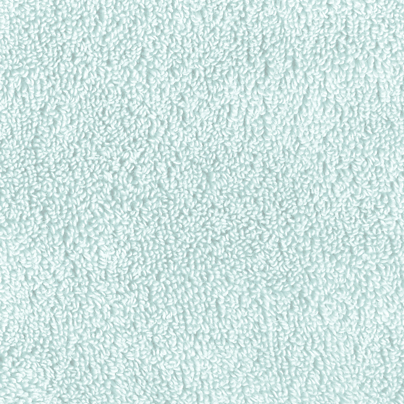 Close-up of Milagro bath sheet terry loop texture in seafoam.