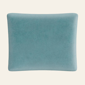 Photo of the Modern Velvet | Box Pillow ensemble.