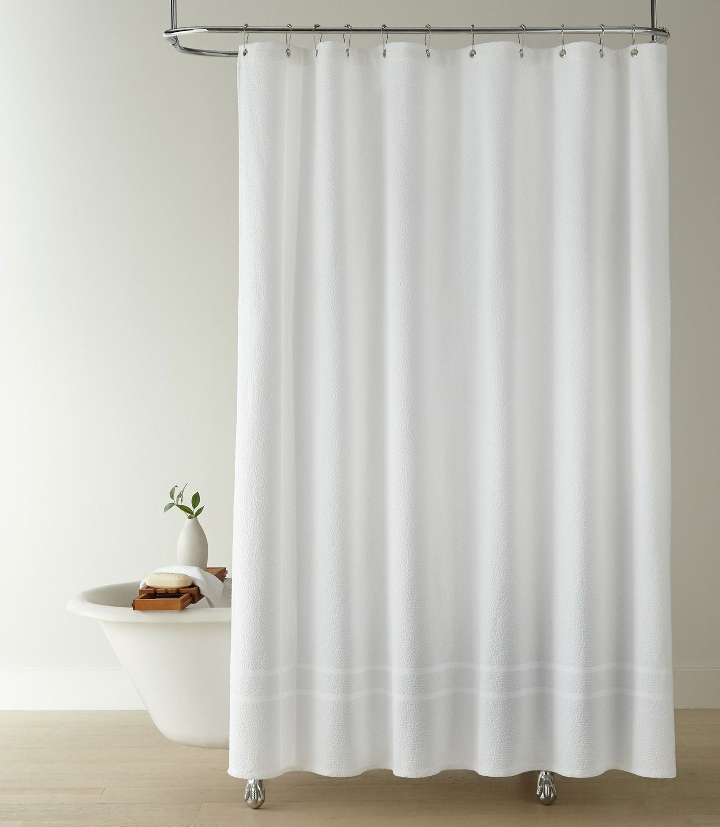 Montauk Matelassé Shower Curtain