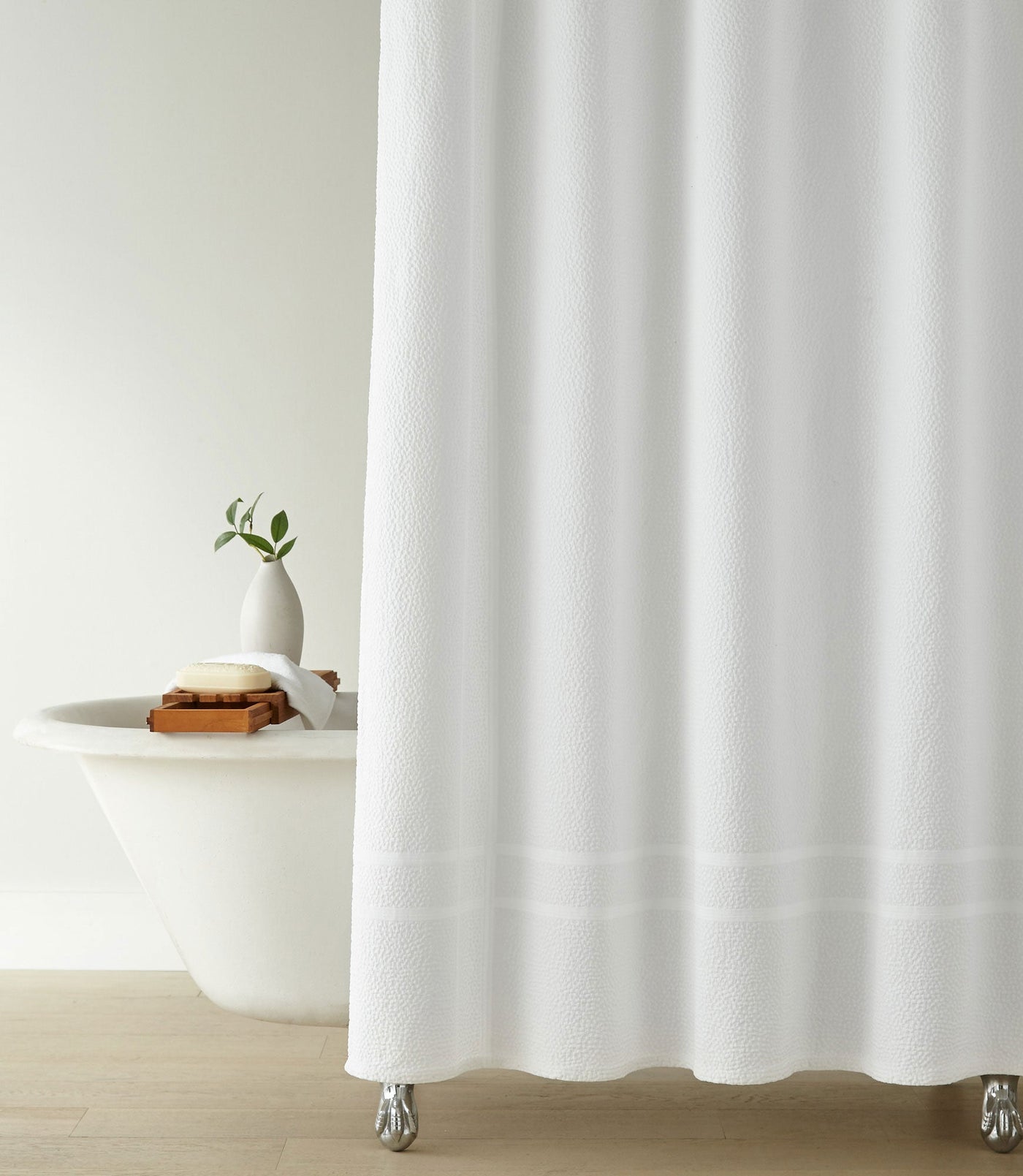 Montauk Matelassé Shower Curtain