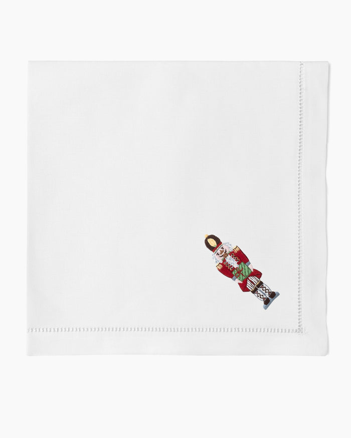 Photo of the Nutcracker Napkin ensemble.