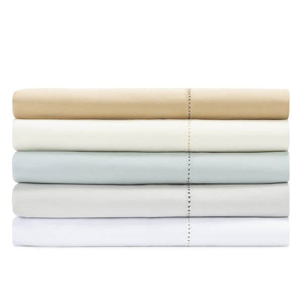 Photo of the Nocturne Hemstitch | Pillowcase Set ensemble.