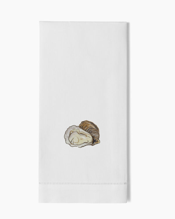 Photo of the Oyster Hand Towel ensemble.