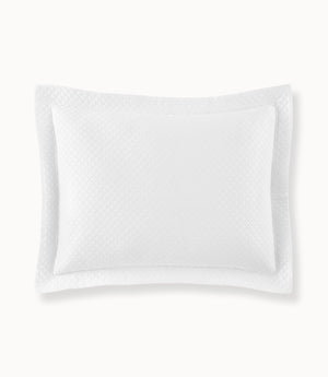 Photo of the Oxford Matelasse | Pillow Sham ensemble.