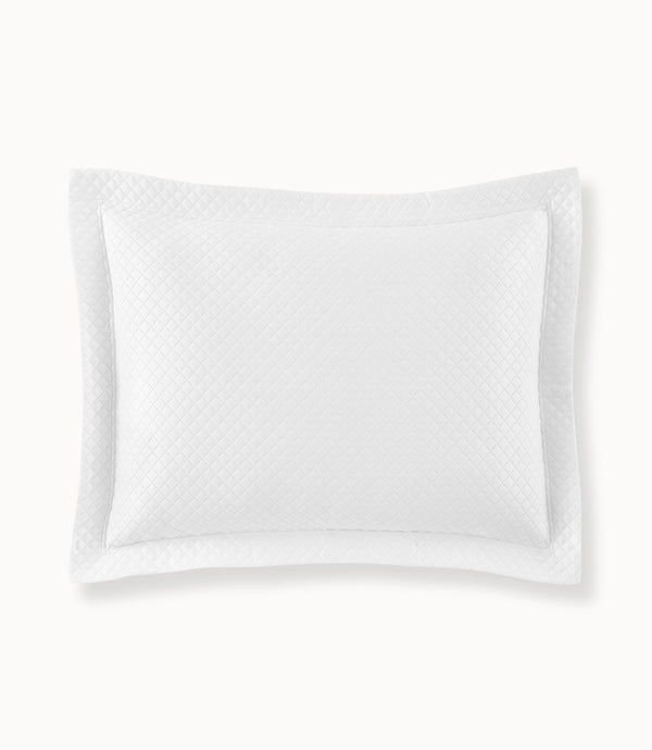 Photo of the Oxford Matelasse | Pillow Sham ensemble.