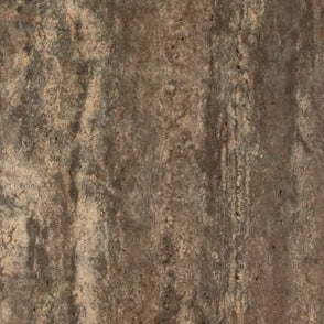 Close-up of Pigeon & Poodle Bowen Brush Holder in aged bronze stone-effect finish.