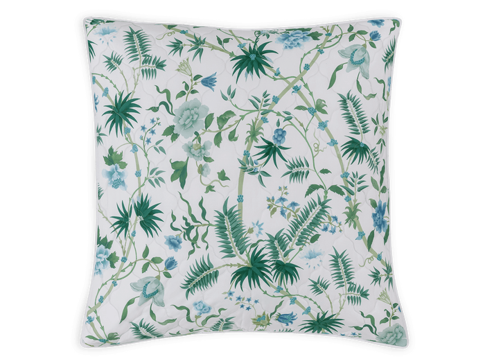 Photo of the Palmyra | Quilted Pillow Sham ensemble.