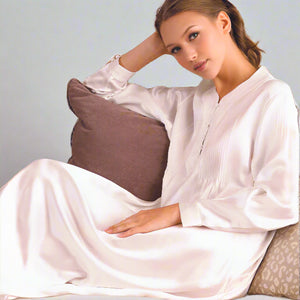 Photo of the Paris Silk Nightshirt ensemble.