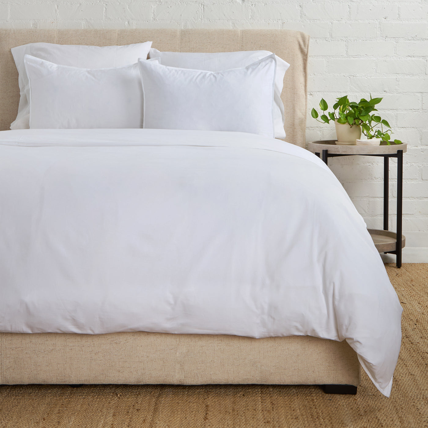 Parker Cotton Percale | Duvet Set
