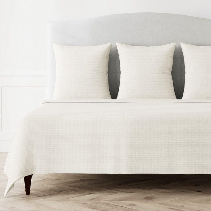 Photo of the Pavilion | Coverlet ensemble.