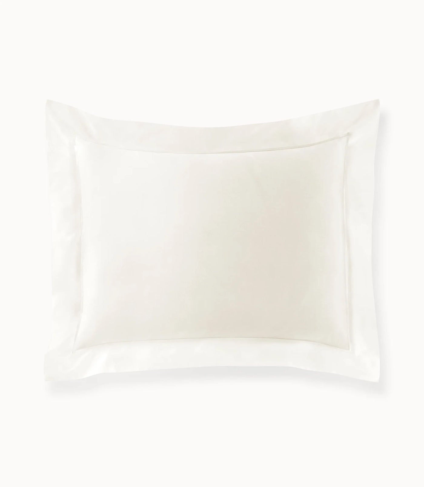 Image of Peacock Alley Soprano pillow sham in Ivory