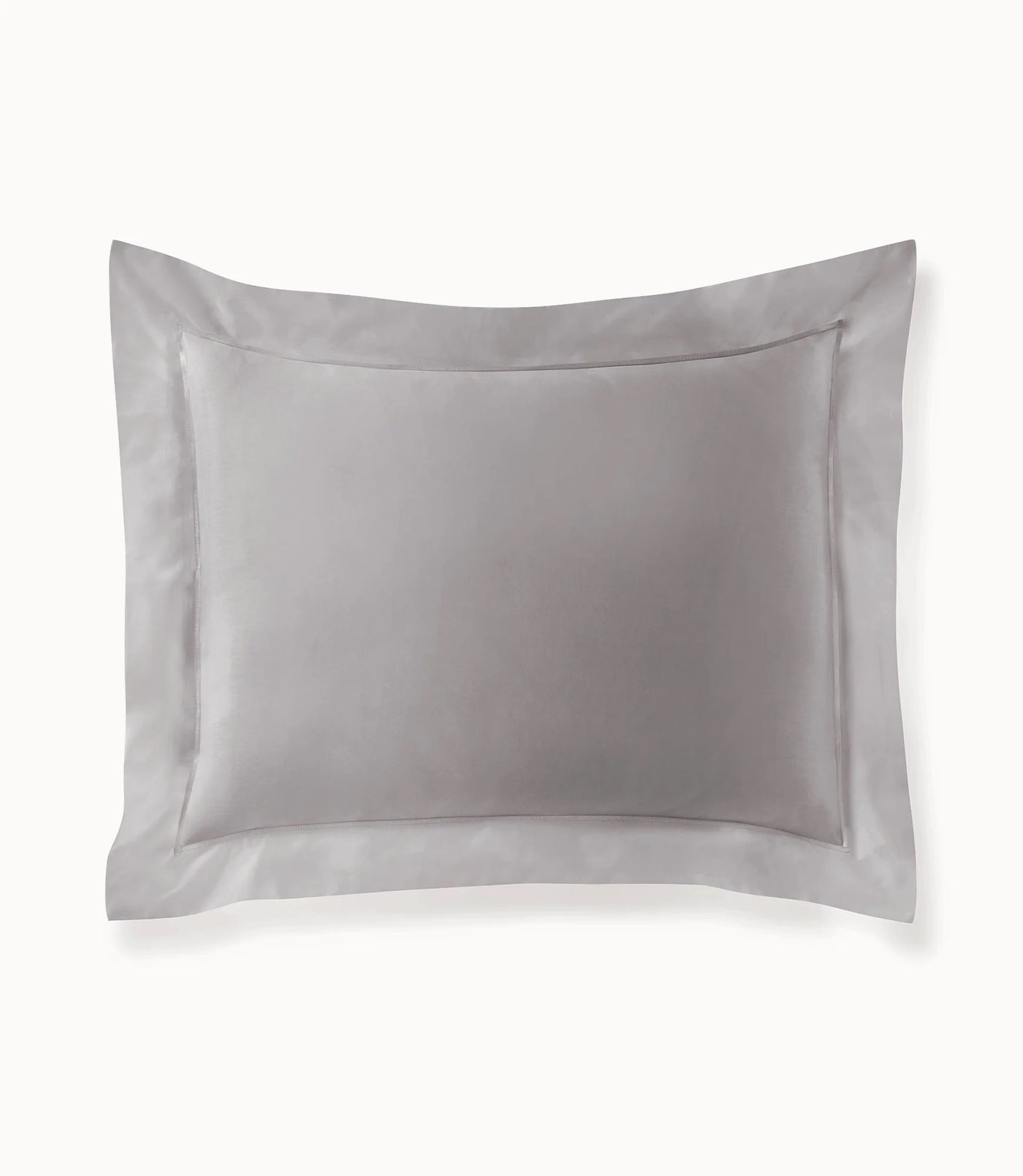 Image of Peacock Alley Soprano pillow sham in Pewter