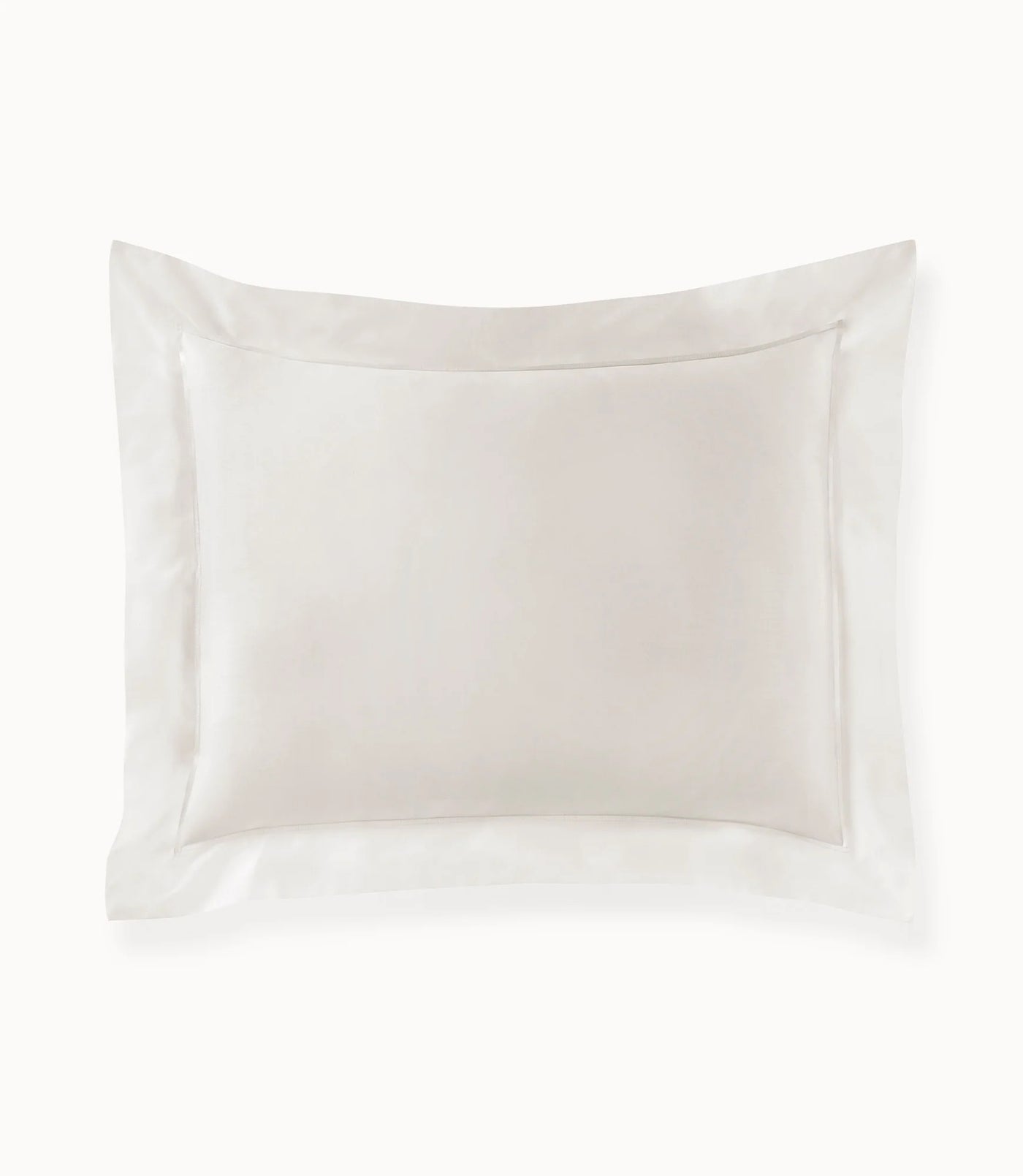 Image of Peacock Alley Soprano pillow sham in Platinum