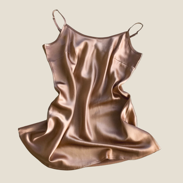 Photo of the Sylvie Slipdress Nightgown ensemble.